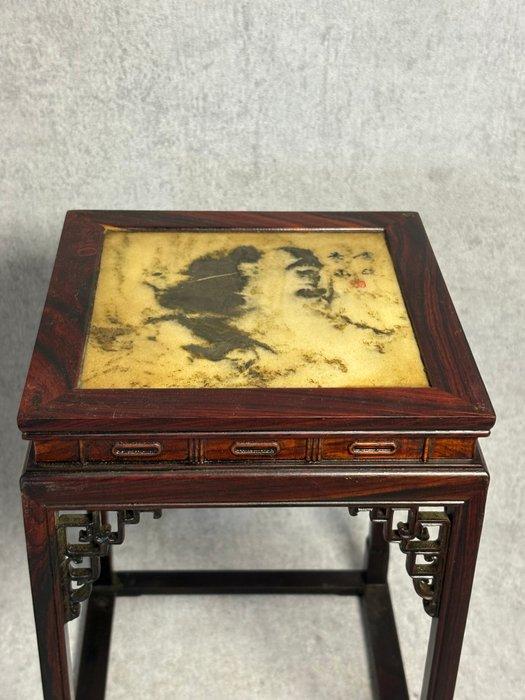 Tafel - Hout, Marmer - China - Eind 20e eeuw, Antiek en Kunst, Antiek | Overige Antiek