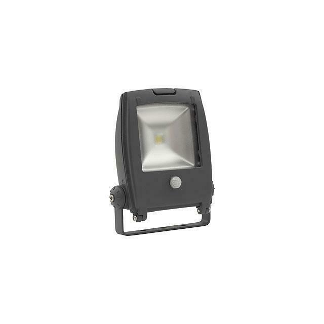 10W Sensor LED Schijnwerper wit 4500K IP65 - Zwart, Tuin en Terras, Buitenverlichting, Verzenden