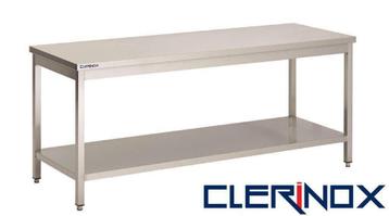 Table inox table de travail en inox pour l'horeca cuisine beschikbaar voor biedingen