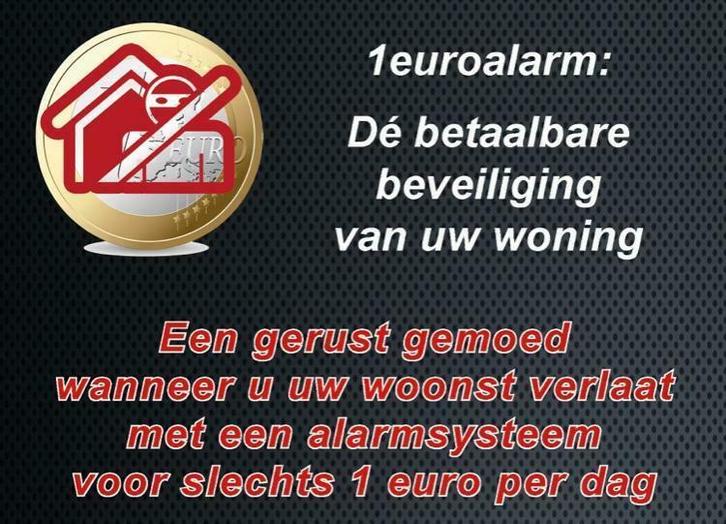 Alarminstallatie aan 1€ per dag!, Doe-het-zelf en Bouw, Alarmsystemen