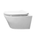 Sanifun hangtoilet Sandia 520 wit combi, Ophalen of Verzenden, Nieuw, Toilet