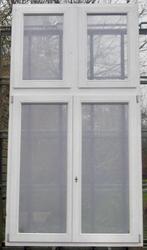 sipo houten raam , chassis , venster , kozijn 135 x 257, Doe-het-zelf en Bouw, Raamkozijnen en Schuifdeuren, 75 tot 150 cm, Raamkozijn