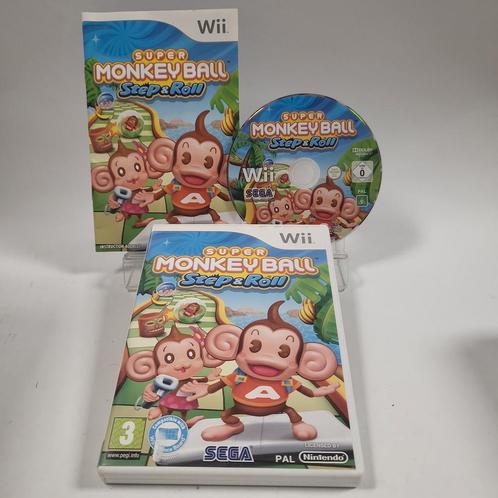 Super Monkey Ball Step & Roll Nintendo Wii, Games en Spelcomputers, Games | Nintendo Wii, Zo goed als nieuw, Ophalen of Verzenden
