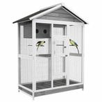 TRUUSK Vogelkooi Spar 112 x 68 x 154 cm - Inclusief 4 zitsto, Dieren en Toebehoren, Verzenden, Nieuw