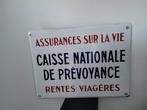 Email Laborde - Plaque émaillée assurances - Caisse