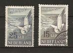 Nederland 1921/1980 - Luchtpost Nederland compleet inclusief, Gestempeld