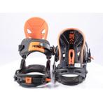 S M snowboard bindingen NITRO FREESTYLE CUSTOM 2022, black/o, Verzenden, Nieuw