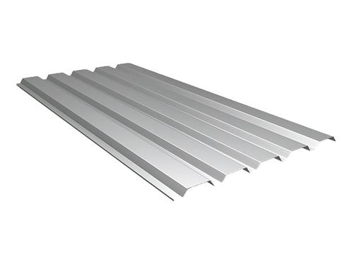 Metalen damwandplaat 35/1035 0.75mm SP25 Lichtgrijs (±RAL, Bricolage & Construction, Plaques & Panneaux, Enlèvement ou Envoi