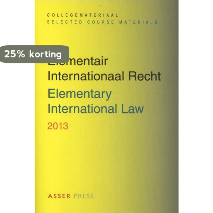 Elementair internationaal recht, Elementary international, Boeken, Wetenschap, Gelezen, Verzenden