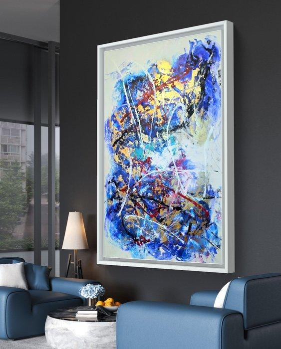 Micha Lenartowicz - Touch of Gold - XXL, Antiek en Kunst, Kunst | Schilderijen | Modern