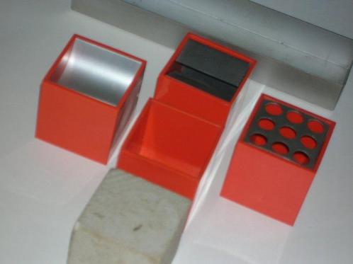 Danese - Bruno Munari - Ensemble de bureau - Plastique, Antiek en Kunst, Antiek | Meubels | Stoelen en Sofa's