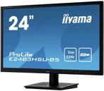 Iiyama ProLite E2483HSU-B5 - 24 Full HD monitor, Computers en Software, Monitoren, Iiyama, 24", Full HD, Ophalen of Verzenden