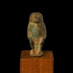 Oude Egypte, late periode Brons Toth als zittende bavian., Antiek en Kunst