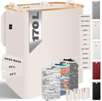 KESSER® Wasmand met Deksel - Opvouwbare Wasbox - Wassorteerd, Kleding | Dames, Verzenden, Nieuw