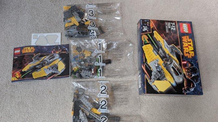 Lego Set - 75038 - Star Wars - Jedi Interceptor, Kinderen en Baby's, Speelgoed | Duplo en Lego