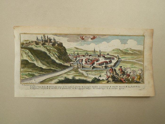 Hongarije - Als; J. Peeters - Erla - 1681-1700, Boeken, Atlassen en Landkaarten