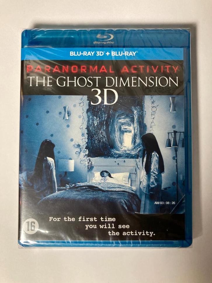 PARANORMAL ACTIVITY THE GHOST DIMENSION (3D + 2D) (IN SEAL), CD & DVD, Blu-ray