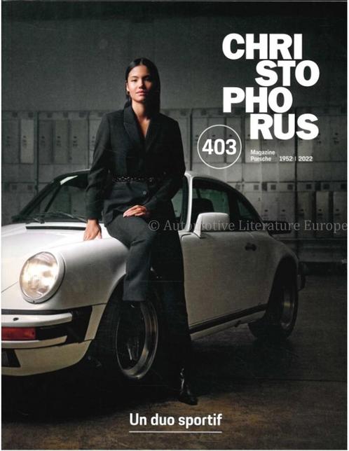 2022 PORSCHE CHRISTOPHORUS MAGAZINE 404 FRANS, Boeken, Auto's | Folders en Tijdschriften, Ophalen of Verzenden