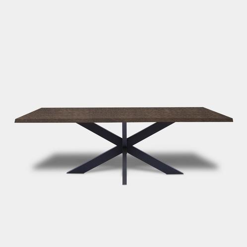 Tafel Boomstam eikenhout - Matrix - Zand, Huis en Inrichting, Tafels | Eettafels