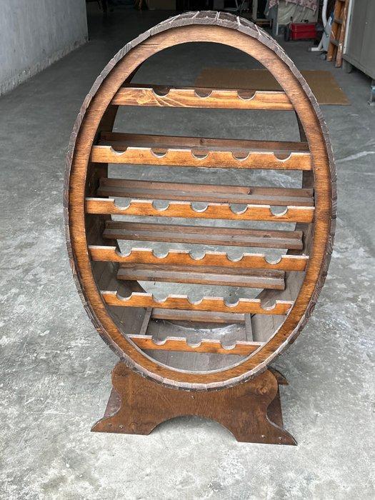 Wijnrek - rovere - Wijnflesdragers in eikenhout, Antiek en Kunst, Curiosa en Brocante