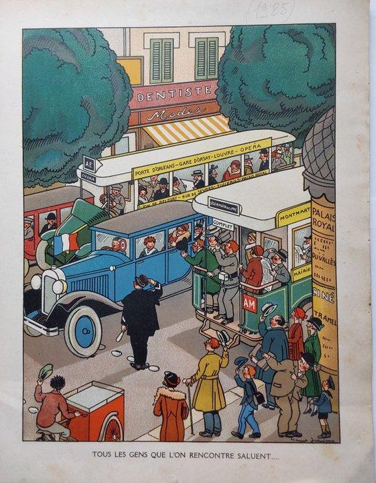 Marcel Jeanjean - Cabichou Automobiliste - 1930, Antiek en Kunst, Antiek | Boeken en Manuscripten