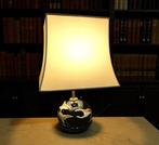 Tafellamp - Canvas, Keramiek - Keramische vogel lamp, Antiek en Kunst