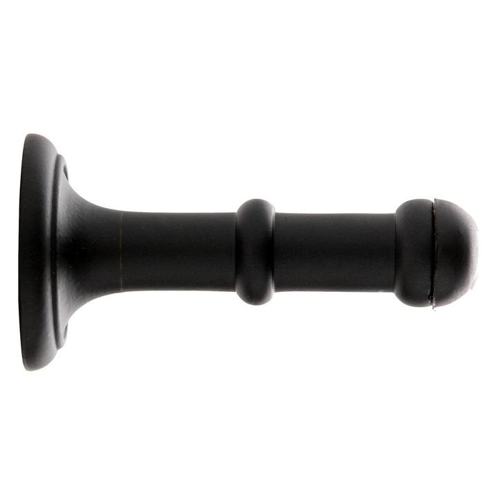 Deurstopper met mat zwarte poedercoating, Doe-het-zelf en Bouw, Hang- en Sluitwerk, Overige typen, Nieuw, Koper of Messing, Ophalen of Verzenden