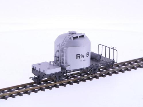Schaal H0m Bemo 2252-104 silowagon Uce 8004 van de RhB #P236, Hobby en Vrije tijd, Modeltreinen | H0, Gelijkstroom, Wagon, Gebruikt
