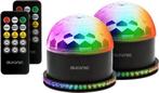 2dekans | Auronic Roterende Discolamp - Duo Pack - Discobal, Ophalen of Verzenden
