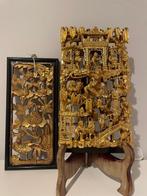 Paneel - Hout - China (Zonder minimumprijs), Antiek en Kunst