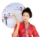 Japanse Parasol 82cm, Hobby & Loisirs créatifs, Articles de fête, Verzenden