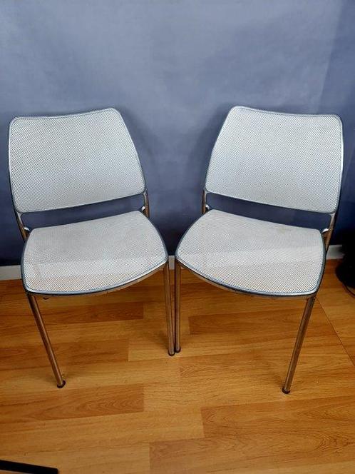 Stua - Jesus Gasca - Chaise (4) - Gaz - Aluminium, Maille, Antiek en Kunst, Antiek | Meubels | Stoelen en Sofa's