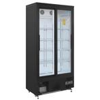 Drankenkoeling | 490L | Zwart | +2°C/+8°C | Geventileerd |, Verzenden, Nieuw in verpakking