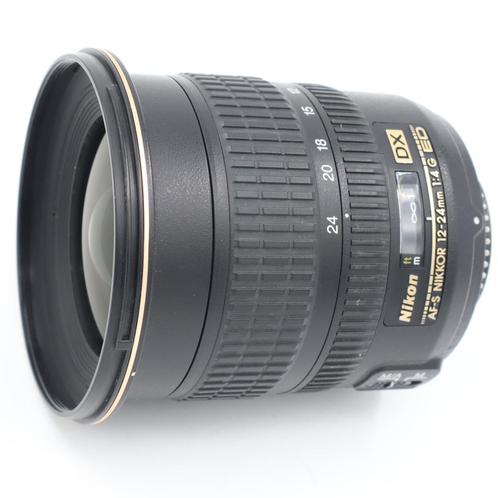 Nikon AF-S 12-24mm F/4 G ED DX occasion, Audio, Tv en Foto, Foto | Lenzen en Objectieven, Zo goed als nieuw, Verzenden