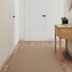 vidaXL Tapijtloper 80x400 cm sisal-look zandkleurig, Verzenden