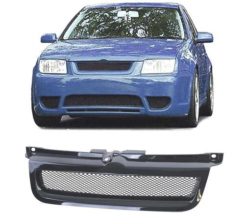 Calandre Pour Volkswagen Vw Bora 98-05 Noir Brillant, Auto-onderdelen, Carrosserie, Verzenden