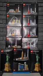 Lego - Architecture - 21057, 21051(x4), 21044, 21047,, Kinderen en Baby's, Speelgoed | Duplo en Lego, Nieuw