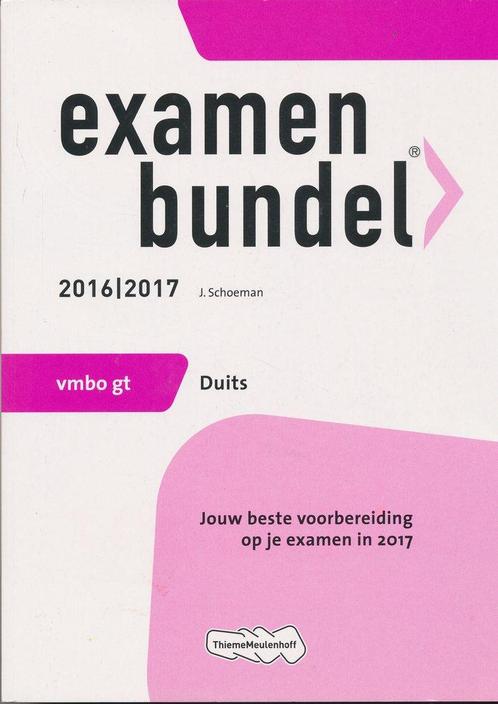 Examenbundel VMBO GT Duits 2016/2017, Boeken, Schoolboeken, Verzenden