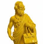 Christian Ferrari (1971) - In God We Trust  Jaune Solaire, Antiek en Kunst