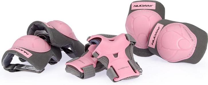 Nijdam Beschermset N-Protect - Junior - Roze/Grijs - S, Kinderen en Baby's, Speelgoed | Duplo en Lego, Verzenden