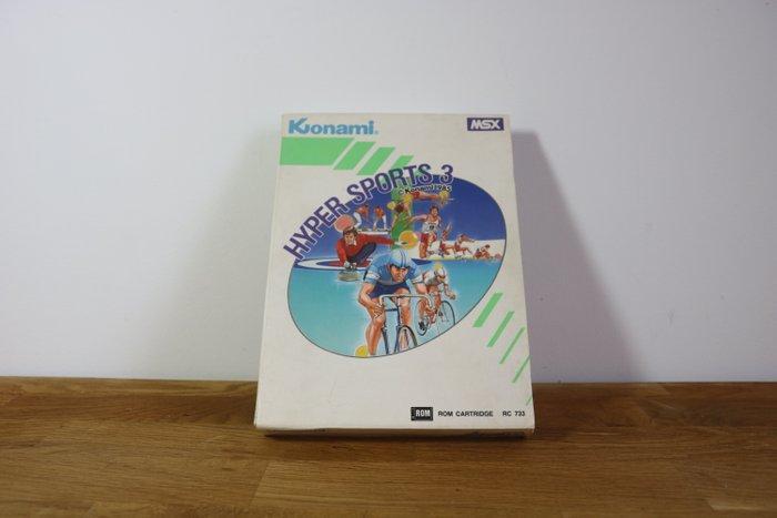 Konami - MSX - HYPER SPORTS 3 - Videogame - In originele, Games en Spelcomputers, Spelcomputers | Overige Accessoires