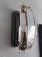 Wandkandelaar (2) - Verguld messing, Rotsglaspunt - Stijl, Nieuw