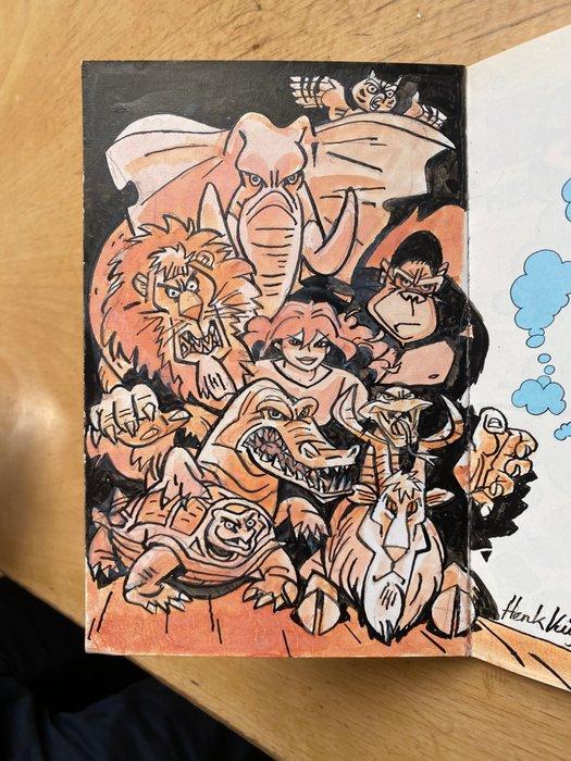 Franka - Album Stripexpress + opdrachttekening - 1 Album,, Boeken, Stripverhalen