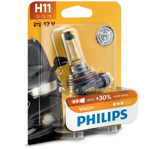 Philips H11 Vision 55W 12V 12362PRB1 Autolamp, Autos : Pièces & Accessoires, Éclairage, Enlèvement ou Envoi