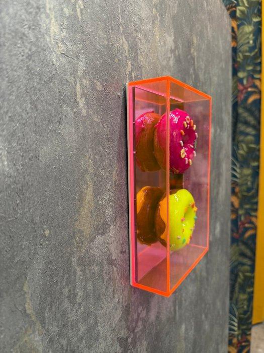 KIRAS - KIRASdonuts -Le ciambelle!, Antiek en Kunst, Kunst | Schilderijen | Modern