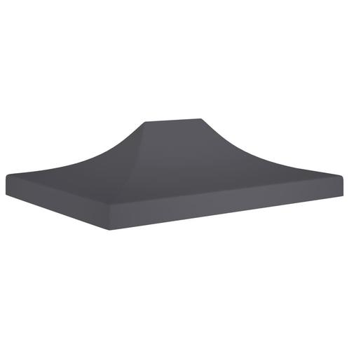 vidaXL Toit de tente de réception 4,5x3 m Anthracite 270, Jardin & Terrasse, Tonnelles, Neuf, Envoi