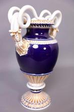 Meissen - Vaas - Porselein - Grote Meissen-kobaltvaas, Antiek en Kunst