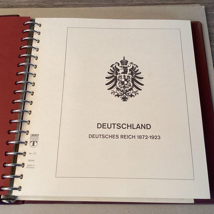 Duitse Rijk 1900/1923 - Restcollectie Reich in album -, Postzegels en Munten, Postzegels | Europa | Duitsland