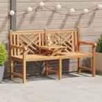 vidaXL Bank Other Bruin 150 x 60 x 90 cm Massief teakhout, Tuin en Terras, Verzenden, Nieuw