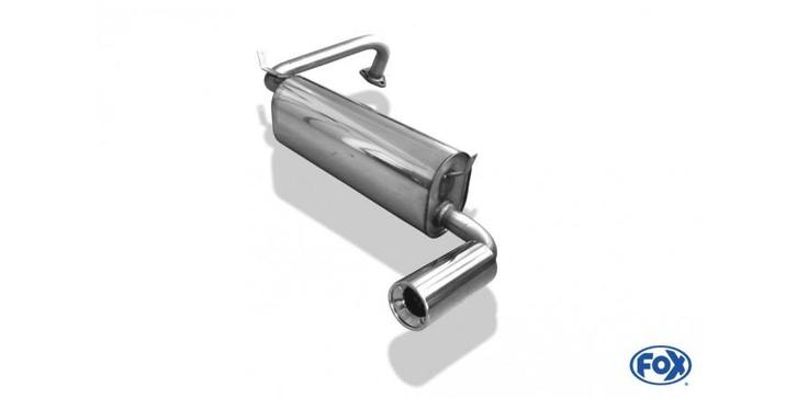 FOX Mitsubishi Pajero Pinin H6_W - 3-deurs einddemper - 1x90, Auto-onderdelen, Uitlaatsystemen, Nieuw, Verzenden